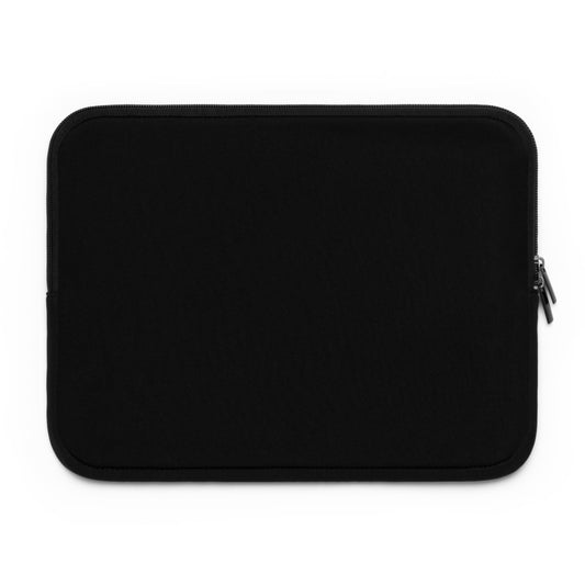 Laptop Sleeve with an Eagle and words Created by Elohim Powered by Purpose