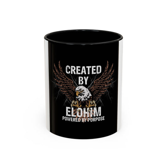 Mug - Created by Elohim Powered by Purpose Coffee Mug (11, 15oz)