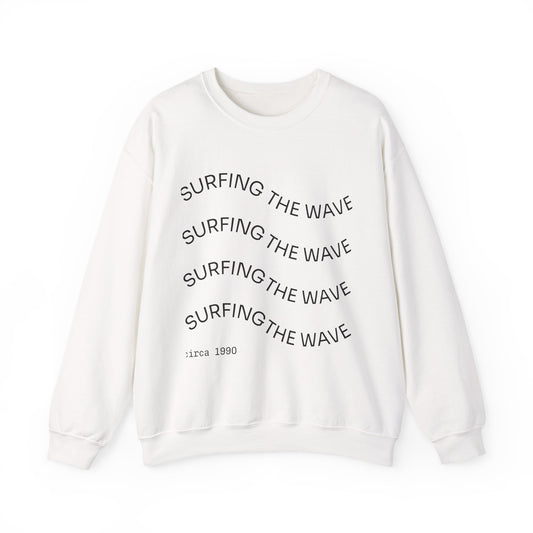 Beach Scene Crewneck Sweatshirt