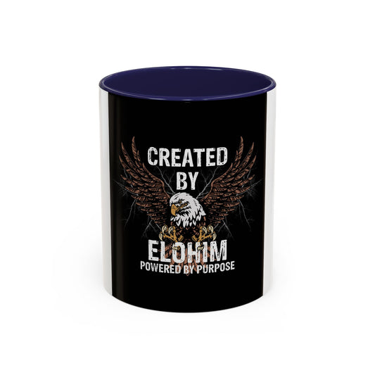 Mug - Created by Elohim Powered by Purpose Coffee Mug (11, 15oz)