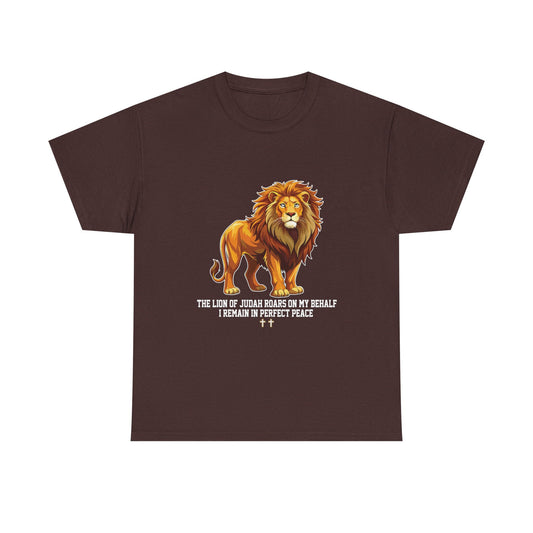 Majestic Lion Graphic Tee, Unisex Cotton T-Shirt, Animal Lover Gift, Wildlife Tee, Safari Fashion, Nature Enthusiast Apparel