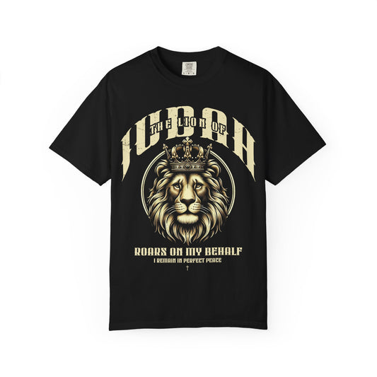 Lion of Judah Graphic Front and Back T-Shirt